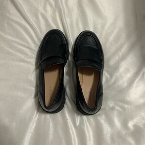 Barely Worn Black Loafers